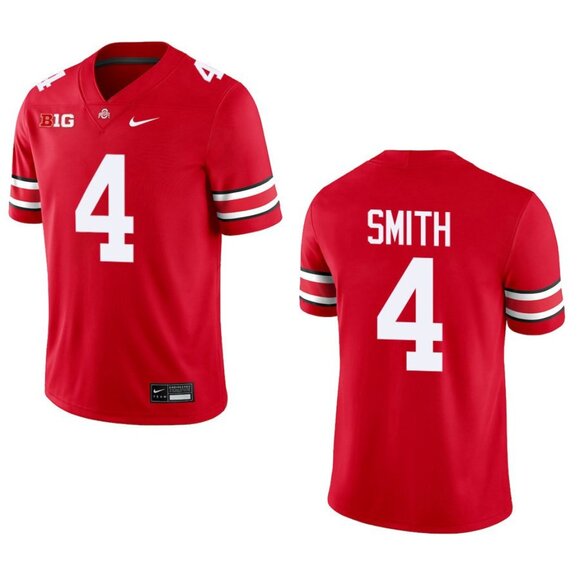 Mens Youths Size Available Jeremiah Smith Red Stitched Jersey Vapor